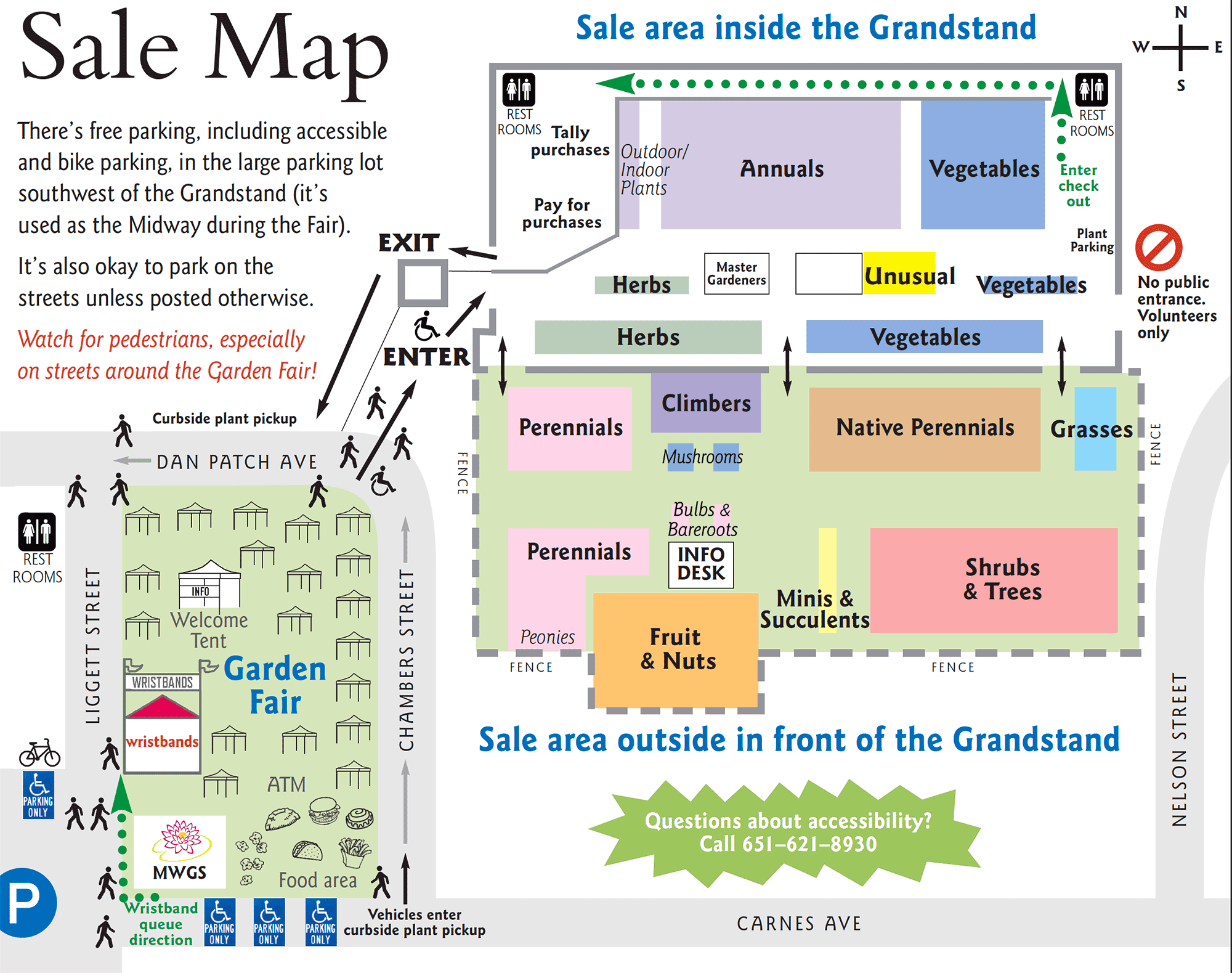 Sale Maps Friends School Plant Sale